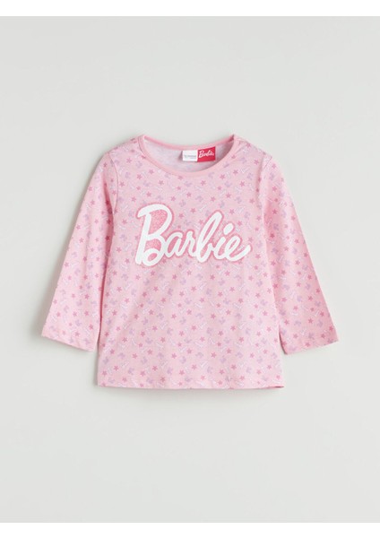 Barbie Baskılı Kız Çocuk Pijama Takım fiyatları