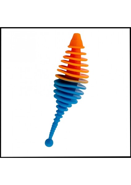 Uyguna-Yakala 3g 65MM - Silikon Kurt Yem - Turuncu/mavi- Karides KOKULU -YEM.767