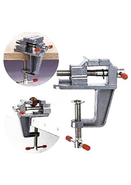 BUFFER® Mini Masa Tezgah Hobi Mengenesi Sabitleme Sıkıştırma Aparat 30mm fırsatları