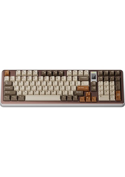 AC100 Max Mekanik Klavye,alüminyum Gasket Tasarım Tft Ekranlı Hot-Swap Rgb- 4000 Mah modelleri