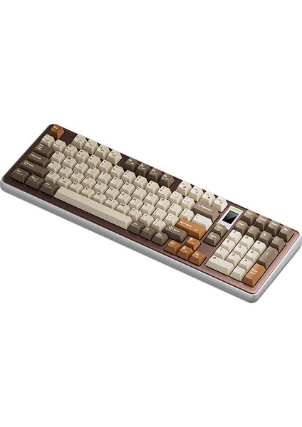 AC100 Max Mekanik Klavye,alüminyum Gasket Tasarım Tft Ekranlı Hot-Swap Rgb- 4000 Mah fırsatları