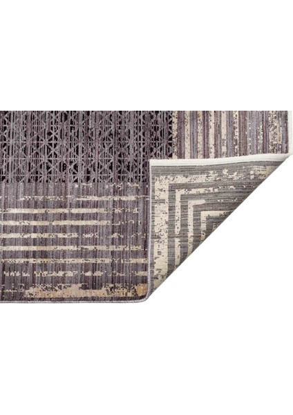 Kotor 01 Antrasit Gold Sık Dokuma Bambu ile Üretilen Modern ve Sade Salon, Oturma Odası Halısı indirimleri