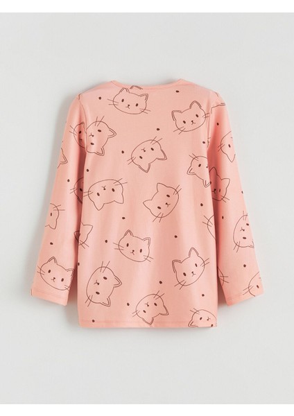 Yeni Sezon Bisiklet Yaka Polar Kız Çocuk Pijama Takımı fırsatları