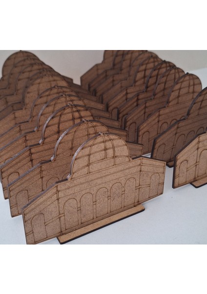 20 Mescidi Aksa Cami Maket Ahşap Boyama Dini Aktivite Okul Kurs Etkinlik Hobi Seti fırsatları