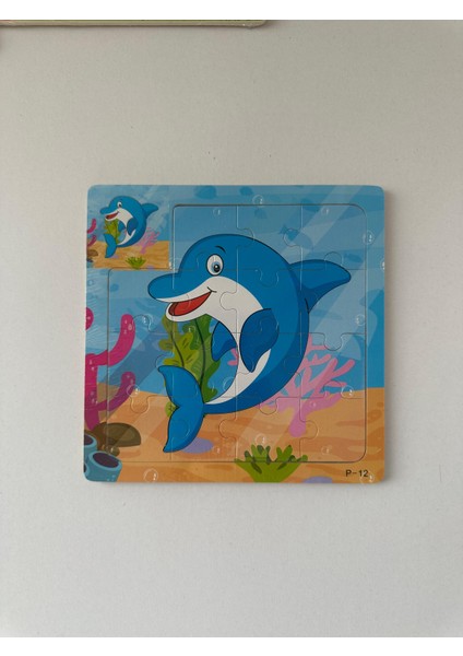 Mini Ahşap Puzzle Seti | Çocuklar Için Eğitici Basit Yapboz indirimleri