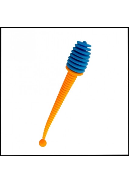 Uyguna-Yakala 2,1g 70MM - Silikon Kurt Yem - Mavi/turuncu - Karides KOKULU -YEM.761