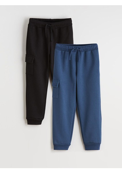 Artı Yeni Sezon Beli Lastikli Erkek Çocuk Jogger Eşofman Altı 2'li