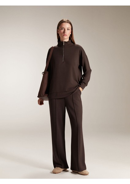 Yeni Sezon Beli Lastikli Kadın Eşofman Altı