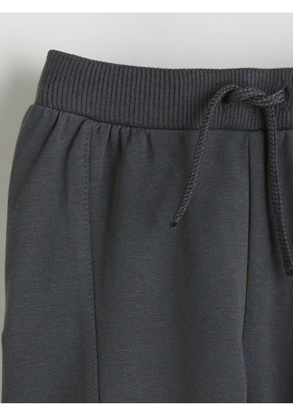 Cey Yeni Sezon Baskılı Erkek Bebek Sweatshirt ve Eşofman Alt 2'li