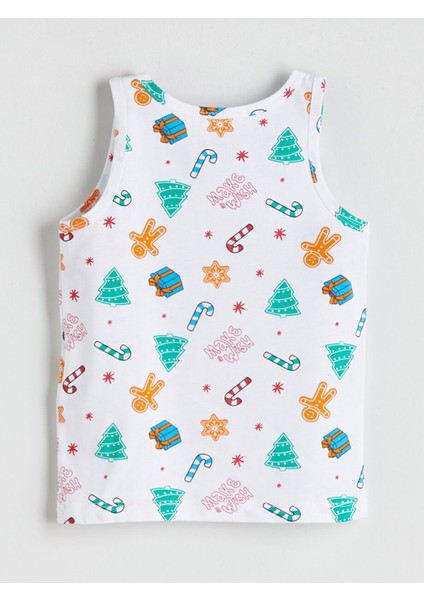 Artı Yeni Sezon Bisiklet Yaka Baskılı Erkek Çocuk Atlet 2'li fırsatları