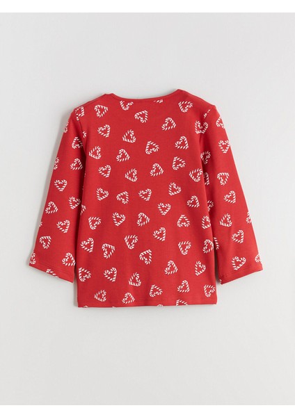 Özmarka Yeni Sezon Bisiklet Yaka Baskılı Kız Çocuk Pijama Takımı fırsatları