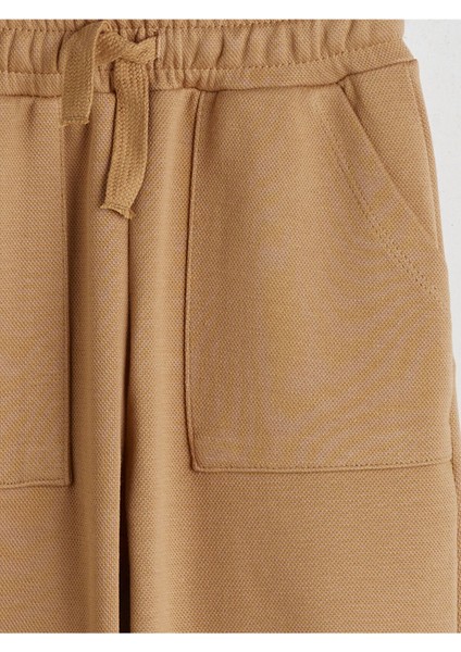 Yeni Sezon Beli Lastikli Erkek Çocuk Jogger Eşofman Altı 2'li