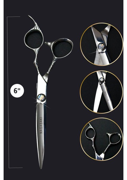 Salonlar Için Saç Kesim Makası 6" (Inç) No 73R fiyatları