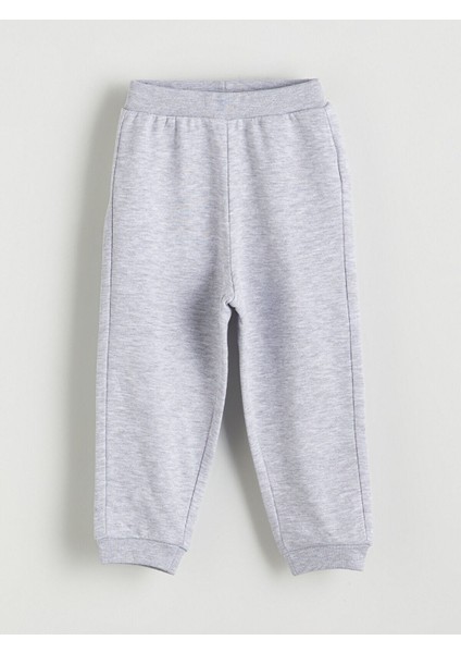 Yeni Sezon Beli Lastikli Kalın Basic Kız Çocuk Eşofman Alt