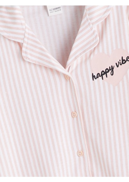 Özmarka Yeni Sezon Gömlek Yaka Kız Çocuk Pijama Takımı modelleri