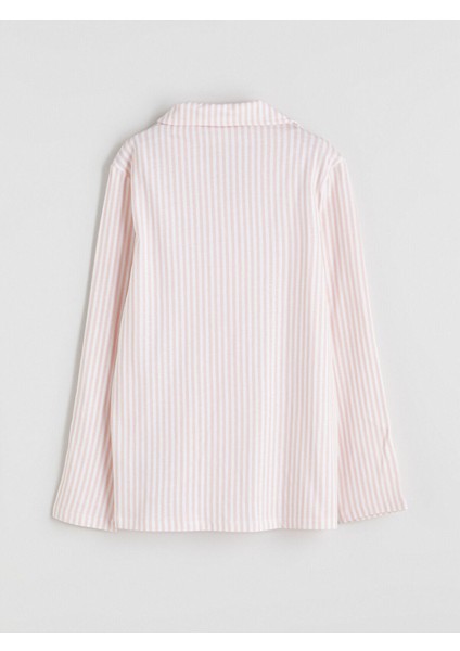 Özmarka Yeni Sezon Gömlek Yaka Kız Çocuk Pijama Takımı fırsatları