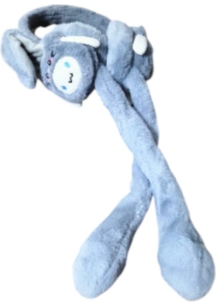 Çocuk Peluş Figürlü Oynar Kulaklı Hareketli Sesli Kışlık Kulaklık