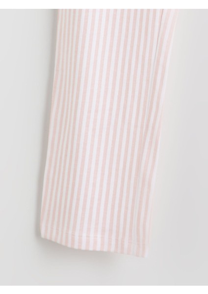 Özmarka Yeni Sezon Gömlek Yaka Kız Çocuk Pijama Takımı