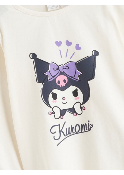 Peak Yeni Sezon Kuromi Lisanslı Kız Bebek Sweatshirt ve Tayt modelleri