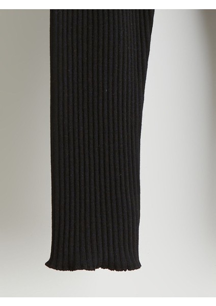 Peak Yeni Sezon Fiyonk Baskılı Kız Çocuk Sweatshirt ve Tayt 2'li