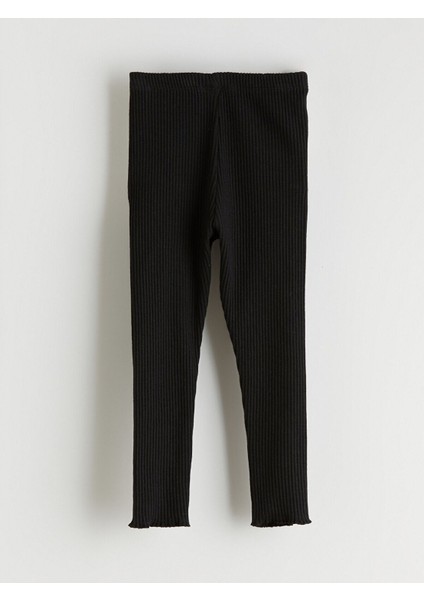 Peak Yeni Sezon Fiyonk Baskılı Kız Çocuk Sweatshirt ve Tayt 2'li