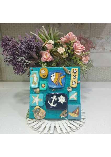 Dekoratif Obje Duvar Masa Süsü Hediyelik Deniz Figürleri