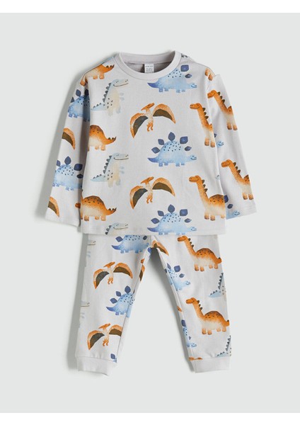 Özmarka Yeni Sezon Baskılı Erkek Çocuk Pijama Takımı