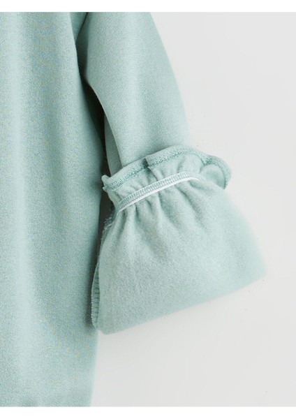 Yeni Sezon Bebe Yaka Kız Çocuk Sweatshirt ve Tayt modelleri