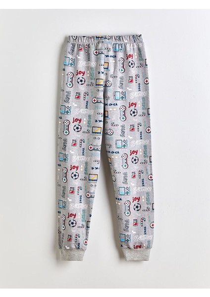 Yeni Sezon Bisiklet Yaka Erkek Çocuk Pijama Takımı indirimleri