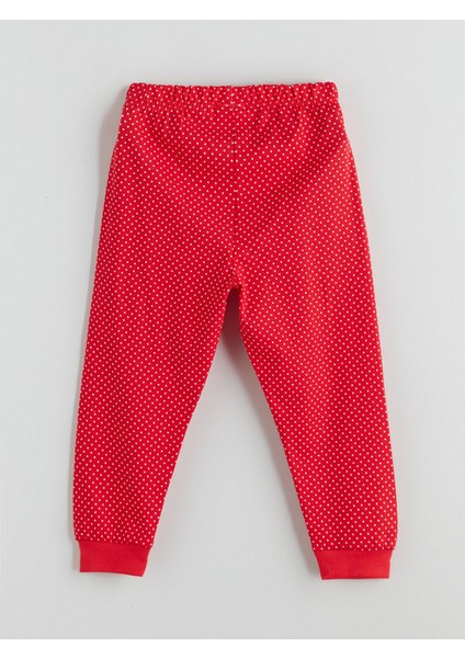 Bisiklet Yaka Hello Kitty Baskılı Kız Çocuk Pijama