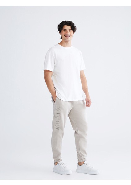 Yeni Sezon Standart Kalıp Erkek Jogger Eşofman Altı