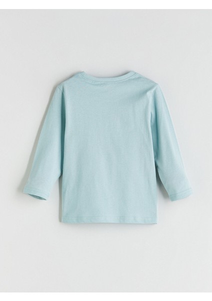 Bisiklet Yaka Simba Baskılı Erkek Çocuk Pijama Takımı fırsatları