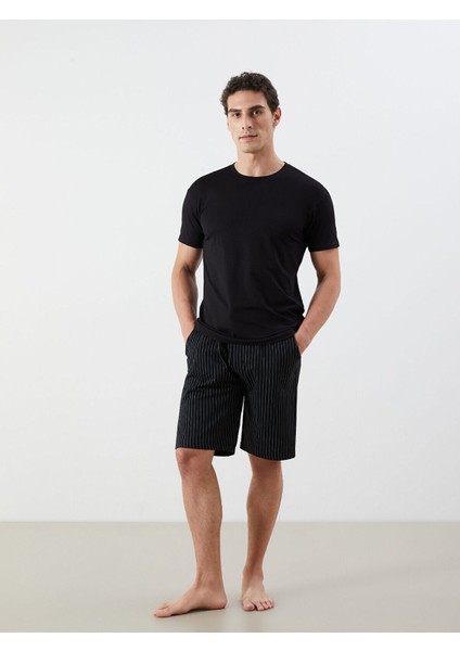 Peak Yeni Sezon Bisiklet Yaka Kısa Kollu Erkek Pijama Üst modelleri