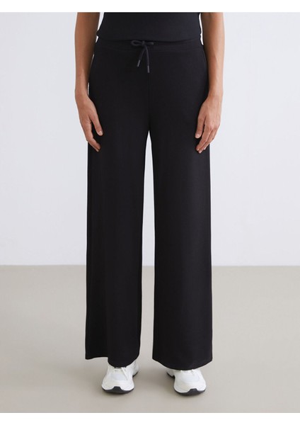 Artı Yeni Sezon Beli Lastikli Geniş Paça Kadın Eşofman Altı fiyatları