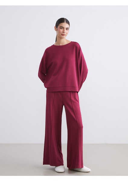 Artı Yeni Sezon Beli Lastikli Kadın Pijama Altı