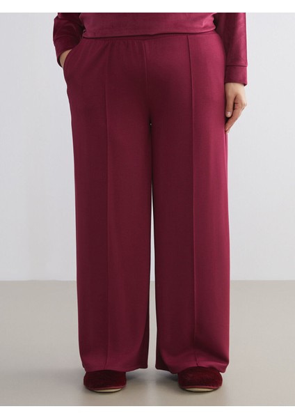 Artı Yeni Sezon Beli Lastikli Kadın Pijama Altı