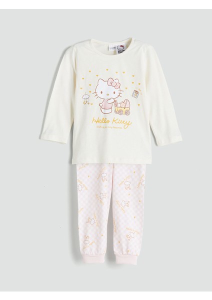Izr Yeni Sezon Hello Kitty Baskılı Kız Çocuk Pijama Takım