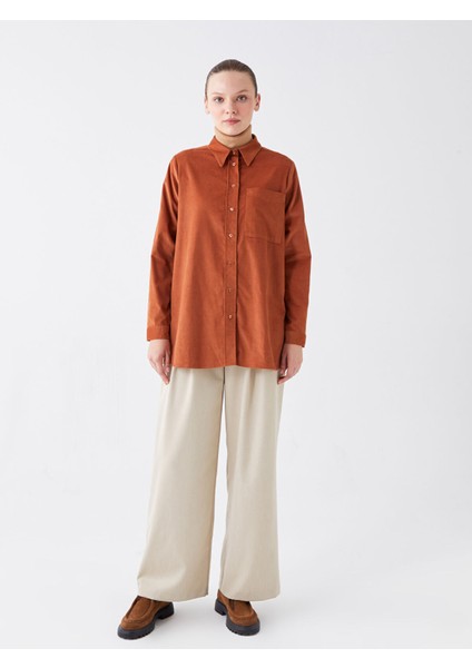 Yeni Sezon Düz Uzun Kollu Kadın Gömlek Tunik modelleri