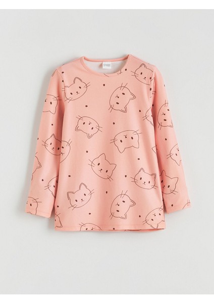 Yeni Sezon Bisiklet Yaka Polar Kız Çocuk Pijama Takımı fiyatları