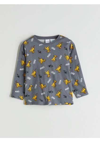 Peak Yeni Sezon Aslan Kral Baskılı Erkek Çocuk Pijama Takımı fiyatları