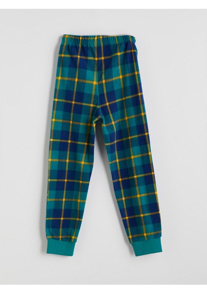 Bisiklet Yaka Polar Erkek Çocuk Pijama