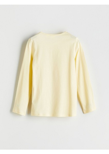 Bisiklet Yaka Tweety Baskılı Kız Çocuk Pijama fırsatları