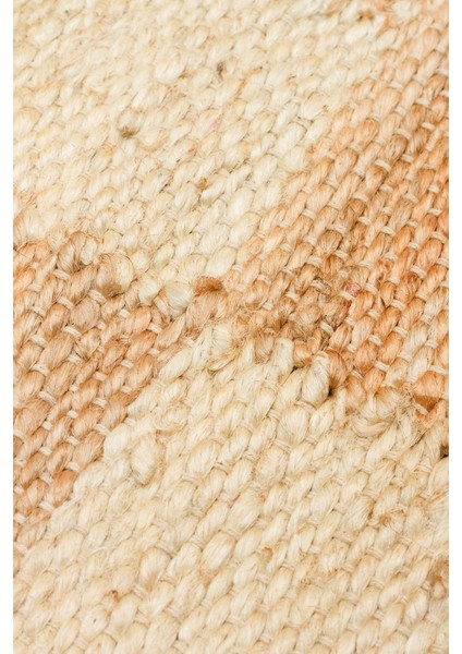 Maldiv 13 Natural White Jüt %100 El Dokuma Hasır Halı Antre, Hol, Balkon, Oturma Odası Halısı fırsatları