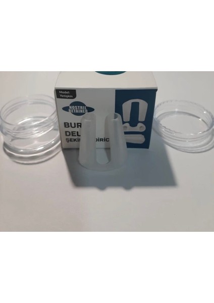 Nostril Retainer Burun Deliği Şekillendirici No 10(Orjinal Ürün) 3M burun bandı hediye