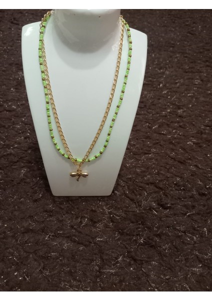 Yusufcuk Uçlu Çift Modern Kolye