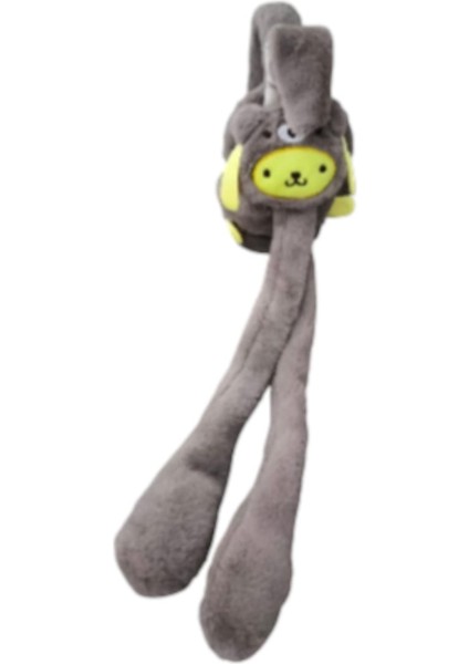 Çocuk Peluş Figürlü Oynar Kulaklı Hareketli Sesli Kışlık Kulaklık fiyatları