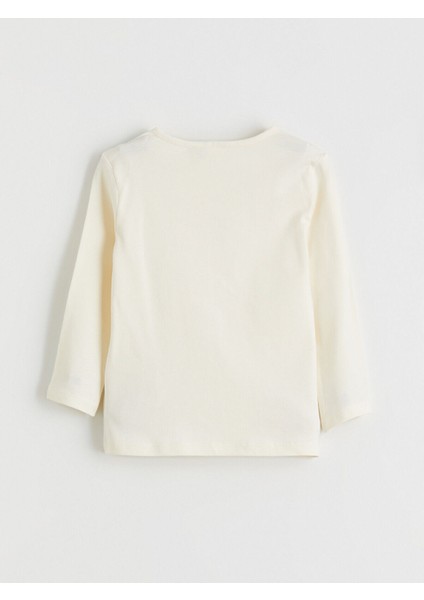 Özmarka Yeni Sezon Bisiklet Yaka Stitch Baskılı Kız Çocuk Pijama Takımı fırsatları