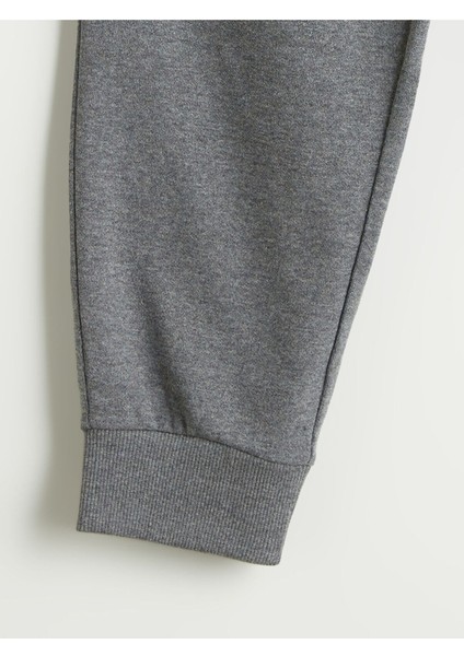 Yeni Sezon Beli Lastikli Erkek Çocuk Jogger Eşofman Alt 2'li