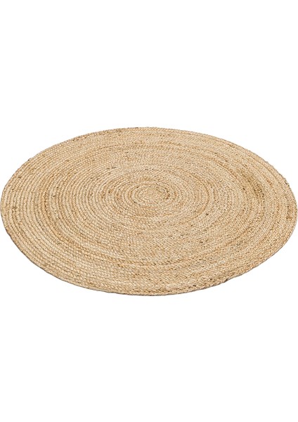 Maldiv 01R Natural Jüt %100 El Dokuma Hasır Halı Antre, Hol, Balkon, Oturma Odası Halısı modelleri