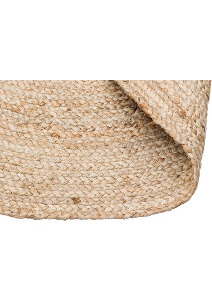 Maldiv 01R Natural Jüt %100 El Dokuma Hasır Halı Antre, Hol, Balkon, Oturma Odası Halısı fırsatları